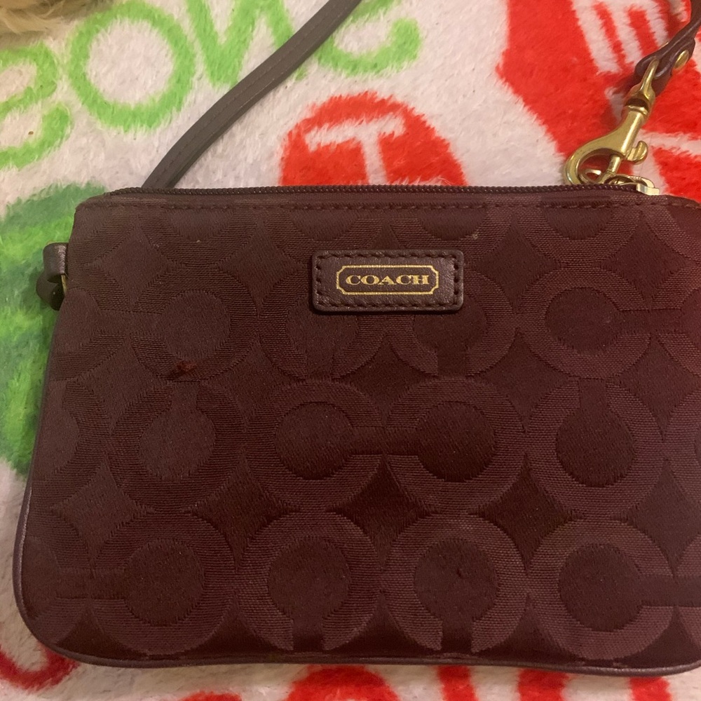 Coach wristlet